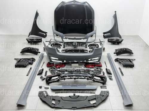 Комплект обвісу рестайлінг M760 BLACK LCI 2019+ для BMW 7 series G12 2015-2019 артикул 8995