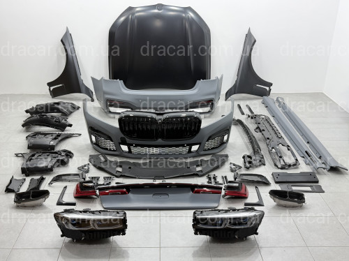 Комплект обвісу рестайлінг M760 BLACK LCI 2019+ для BMW 7 series G12 2015-2019 артикул 8995