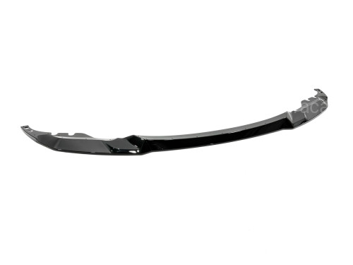 Спідниця переднього бампера M3 CS для BMW 3 series F30 F31 2012-2018 ABS пластик, чорний глянець артикул 9483