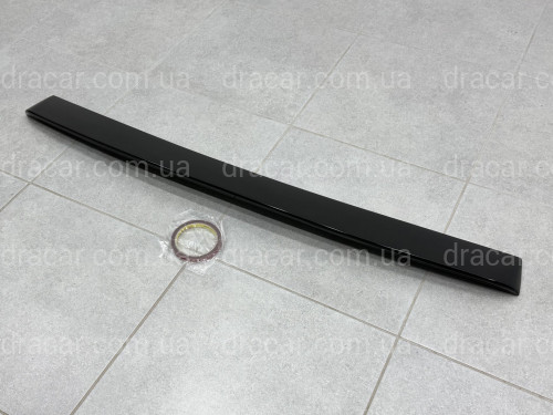 Козирок заднього скла Toyota Camry 50 / 55 EU / USA 2011-2017 ABS пластик, колір чорний глянець артикул 9460