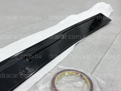 Козирок заднього скла Toyota Camry 50 / 55 EU / USA 2011-2017 ABS пластик, колір чорний глянець артикул 9460