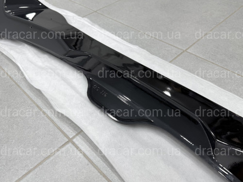 Спойлер козирок Subaru Forester 2013-2018 ABS пластик, колір чорний глянець артикул 8369