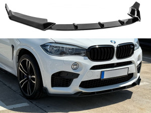 Юбка переднього бампера для BMW X5M F85 X5 F15 2013-2018, колір чорний глянець