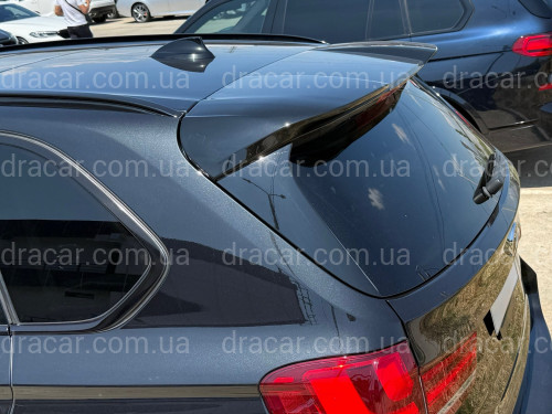 Спойлер козирок на кришку багажника BMW X5 F15 2013-2018, колір чорний глянець артикул 9615