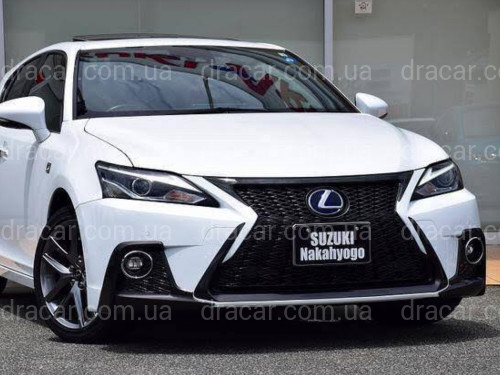 Бампер у зборі F-Sport рестайлінг 2021+ для Lexus CT 200h 2010-2023 артикул 9691
