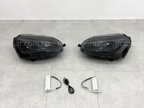 FULL LED фари для Volkswagen Golf / Jetta 5 2004-2010 артикул 9648