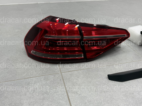 Задні LED ліхтарі Volkswagen Passat B8 USA 2015-2019 (ЖОВТИЙ ПОВОРОТНИК) артикул 9764