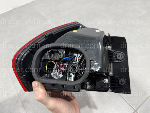 Задні LED ліхтарі Volkswagen Passat B8 USA 2015-2019 (ЖОВТИЙ ПОВОРОТНИК) артикул 9764