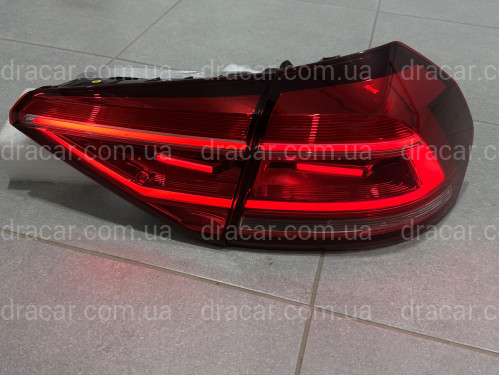 Задні LED ліхтарі Volkswagen Passat B8 USA 2015-2019 (ЖОВТИЙ ПОВОРОТНИК) артикул 9764