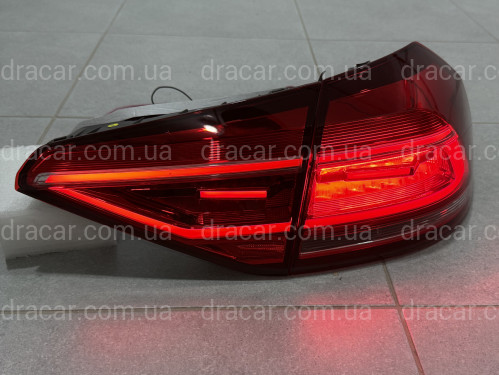 Задні LED ліхтарі Volkswagen Passat B8 USA 2015-2019 (ЖОВТИЙ ПОВОРОТНИК) артикул 9764
