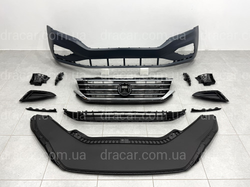 Бампер передній у зборі для Volkswagen Passat B9 USA 2019-2021 артикул 9765