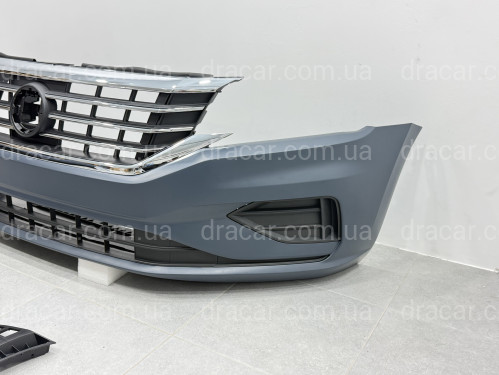 Бампер передній у зборі для Volkswagen Passat B9 USA 2019-2021 артикул 9765
