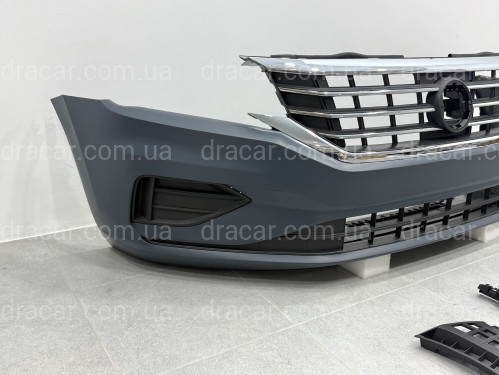 Бампер передній у зборі для Volkswagen Passat B9 USA 2019-2021 артикул 9765