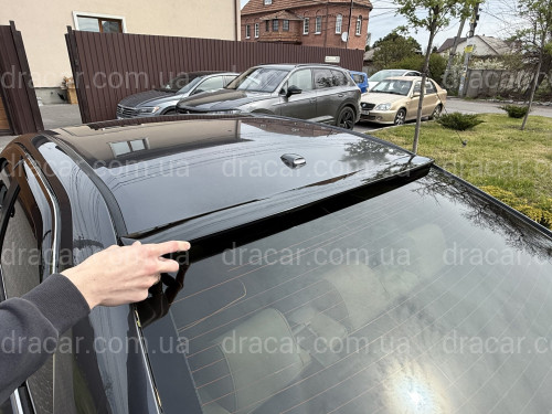 Козирок заднього скла Toyota Camry 50 / 55 EU / USA 2011-2017 ABS пластик, колір чорний глянець артикул 9460