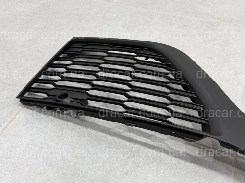 Решітки бампера S-Line BLACK для Audi Q7 2020-2024 2шт, ліва 4M0 890 681 B / права 4M0 890 682 B артикул 6511