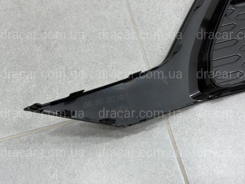 Решітка бампера права 4M0890682B S-Line BLACK для Audi Q7 2020-2024  артикул 5628