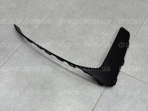 Накладка бампера ліва 4M0807299B S-Line BLACK для Audi Q7 2020-2024 артикул 5913