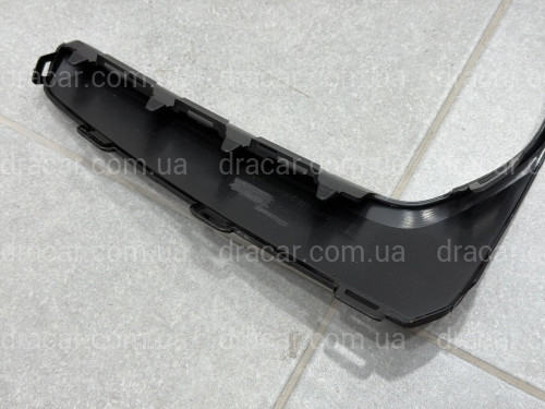 Накладка бампера ліва 4M0807299B S-Line BLACK для Audi Q7 2020-2024 артикул 5913