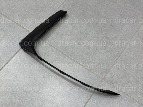Накладка бампера права 4M0807300B S-Line BLACK для Audi Q7 2020-2024 артикул 5914