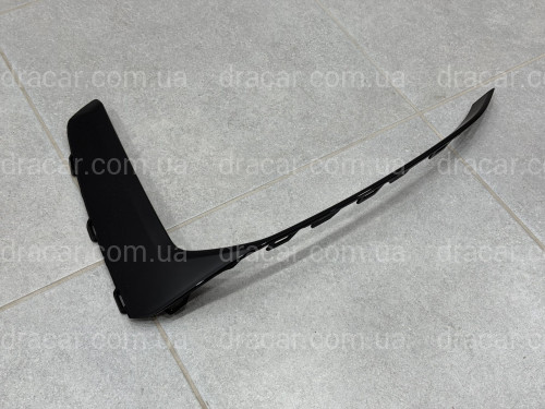 Накладка бампера права 4M0807300B S-Line BLACK для Audi Q7 2020-2024 артикул 5914