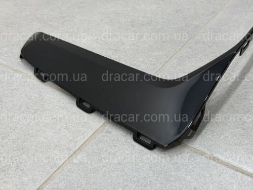 Накладка бампера права 4M0807300B S-Line BLACK для Audi Q7 2020-2024 артикул 5914