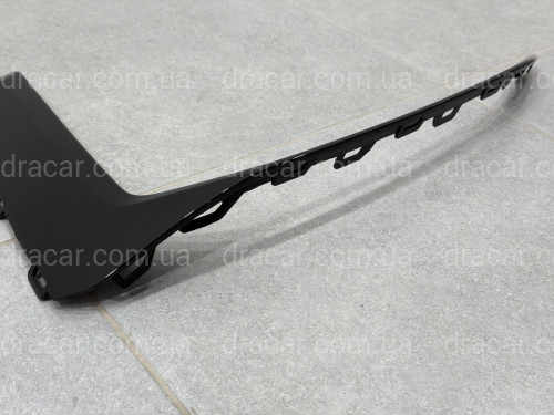 Накладка бампера права 4M0807300B S-Line BLACK для Audi Q7 2020-2024 артикул 5914