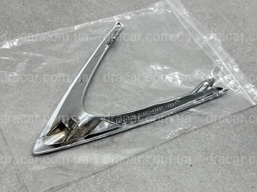 Хром накладка бампера права 8148148230 для Lexus RX 2015-2019 артикул 5820