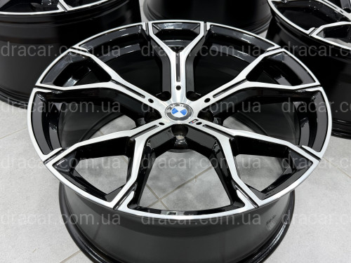 Диски різноширокі стиль 741M R20 9.0 10.5 для BMW 5x112 66.6, комплект 4шт. артикул 9810