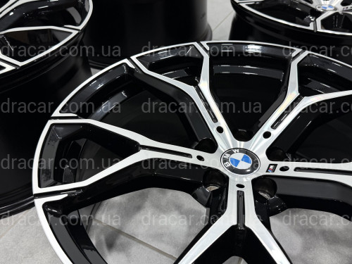 Диски різноширокі стиль 741M R20 9.0 10.5 для BMW 5x112 66.6, комплект 4шт. артикул 9810