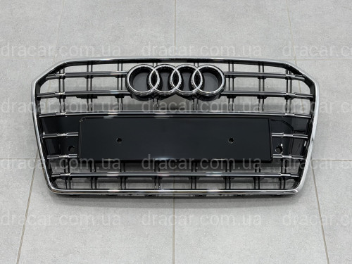 Решітка радіатора для Audi A6 C7 2015-2017  артикул 9817