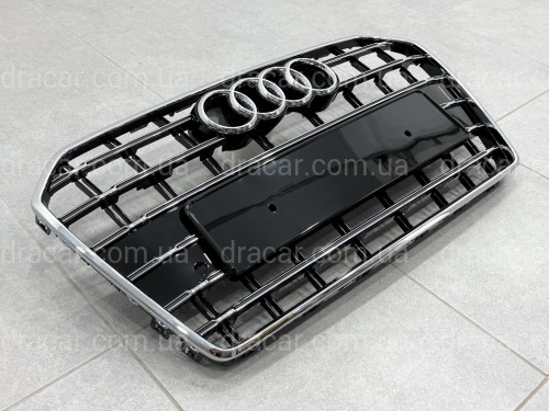 Решітка радіатора для Audi A6 C7 2015-2017  артикул 9817