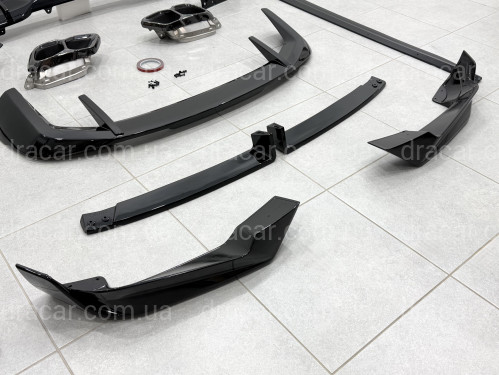 Комплект обвісу M paket LCI Paradigm для BMW X5 G05 2023+, колір чорний глянець артикул 9761