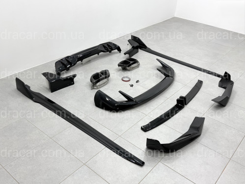 Комплект обвісу M paket LCI Paradigm для BMW X5 G05 2023+, колір чорний глянець артикул 9761