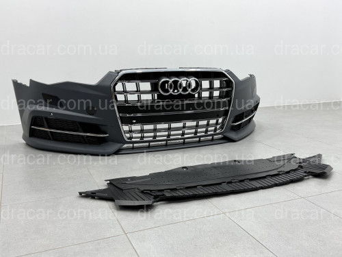 Бампер передній у зборі S-Line Audi A6 C7 2015-2017 артикул 9477