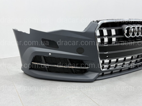 Бампер передній у зборі S-Line Audi A6 C7 2015-2017 артикул 9477