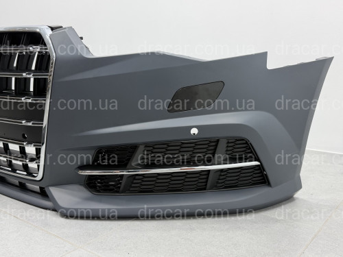 Бампер передній у зборі S-Line Audi A6 C7 2015-2017 артикул 9477
