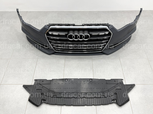 Бампер передній у зборі S-Line Audi A6 C7 2015-2017 артикул 9477