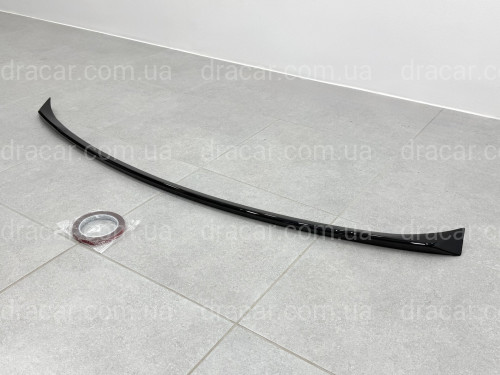 Спойлер під скло Paradigma BMW X5 G05 2018+, колір чорний глянець артикул 9793