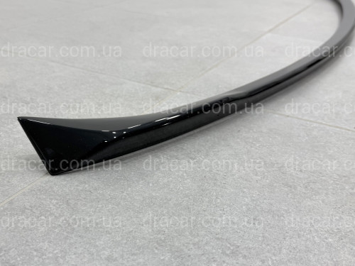 Спойлер під скло Paradigma BMW X5 G05 2018+, колір чорний глянець артикул 9793