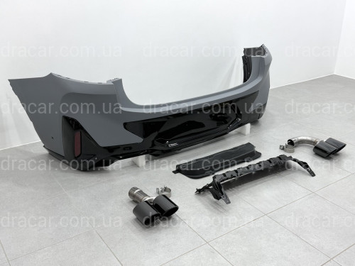 Обвіс X4M F98 LCI до BMW X4 G02 F98 2022-2024 (бампера в зборі, арки, пороги, молдинги, вих. труби) артикул 9063