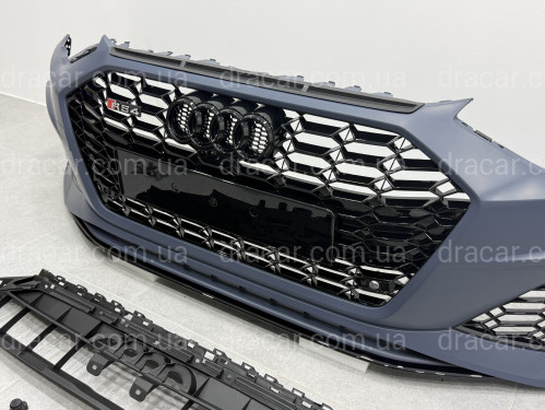 Бампер передній у стилі RS4 для Audi A4 2020-2023 артикул 9435