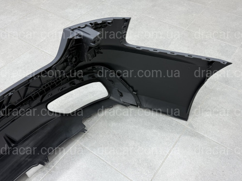 Бампер задній у зборі S-Line 2019+ BLACK для Audi A4 B9 2019-2023 артикул 9371