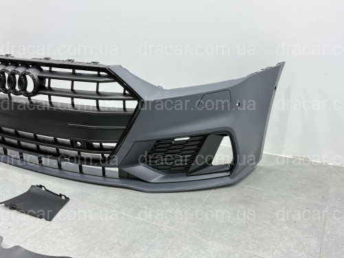 Бампер передній у зборі S-Line для Audi A7 C8 2020+ артикул 9442