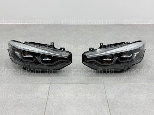 Фари FULL LED для BMW 4 series F32 F33 F36 F80 2016-2020 2шт. комплектні з блоками, КСЕНОН 6 PIN АПГРЕЙД В LED артикул 9790