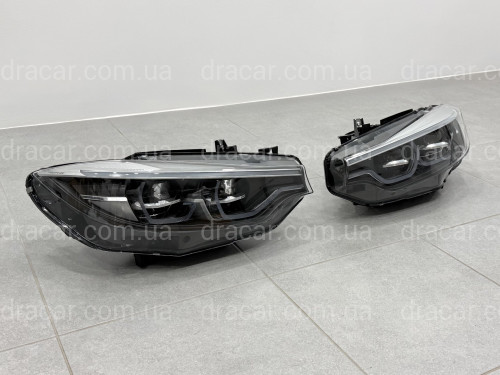 Фари FULL LED для BMW 4 series F32 F33 F36 F80 2016-2020 2шт. комплектні з блоками, КСЕНОН 6 PIN АПГРЕЙД В LED артикул 9790