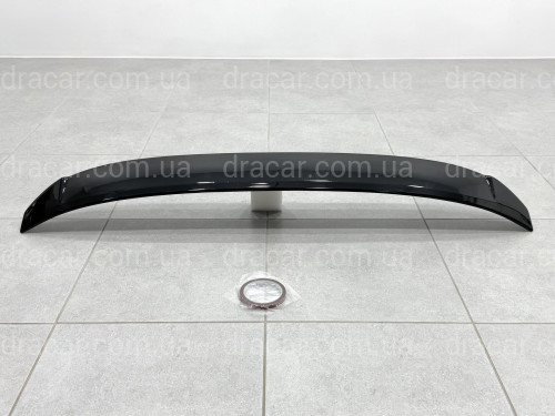 Козирок на скло Kia Optima 2010-2015 ABS пластик, колір чорний глянець артикул 7659