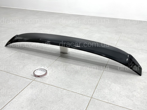Козирок на скло Kia Optima 2010-2015 ABS пластик, колір чорний глянець артикул 7659