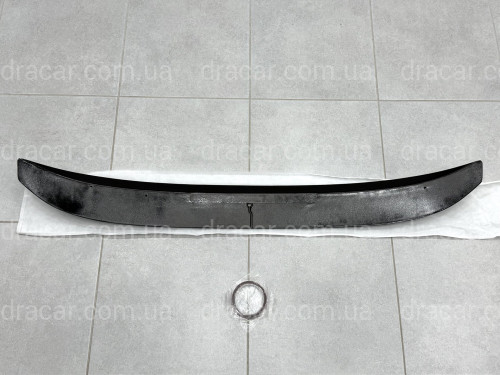 Козирок на скло Kia Optima 2010-2015 ABS пластик, колір чорний глянець артикул 7659