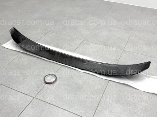 Козирок на скло Kia Optima 2010-2015 ABS пластик, колір чорний глянець артикул 7659