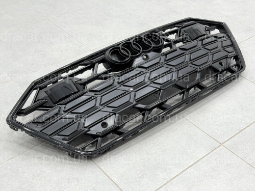 Решітка радіатора S-Line BLACK 4K8853651P Y9B для Audi A7 2017-2022 артикул 9504